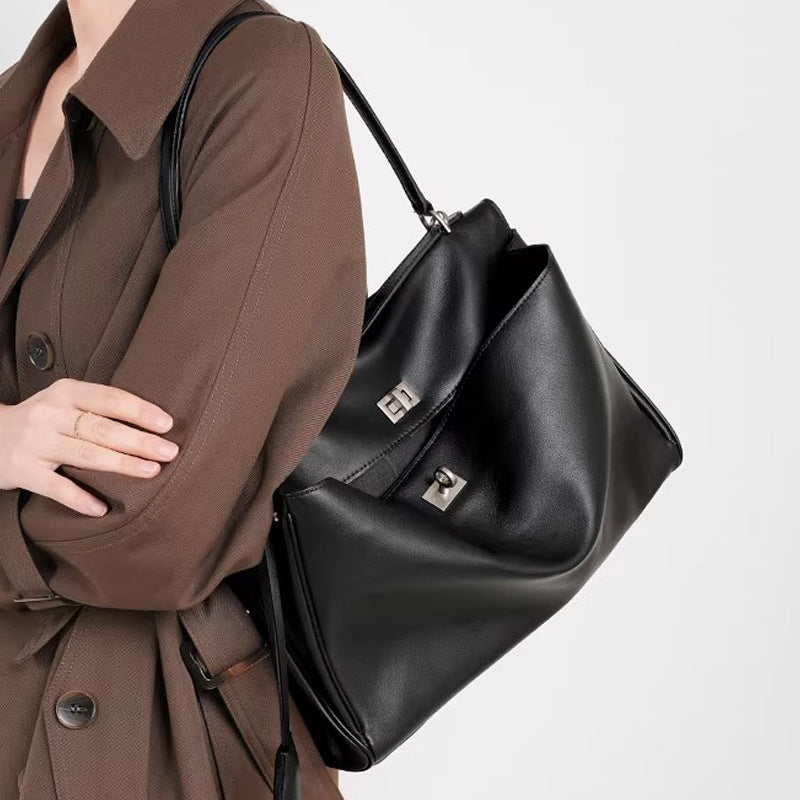 Camille – Sac à main élégant en cuir véritable