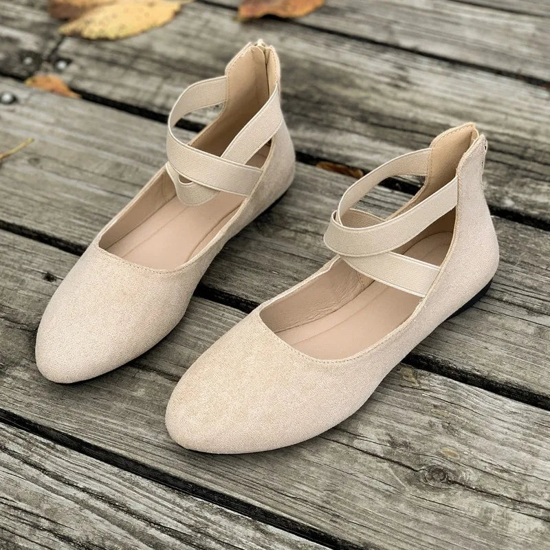Chaussure Lia Anabela - Fraîche et confortable (avec élastique)