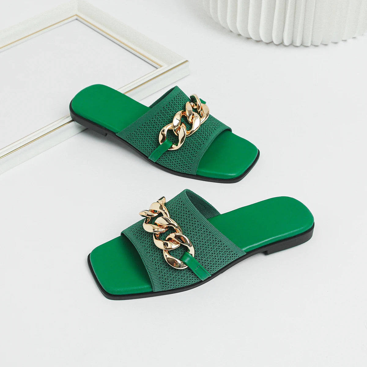 Isadora Pump Flat Tongs - Chaussures très élégantes et confortables