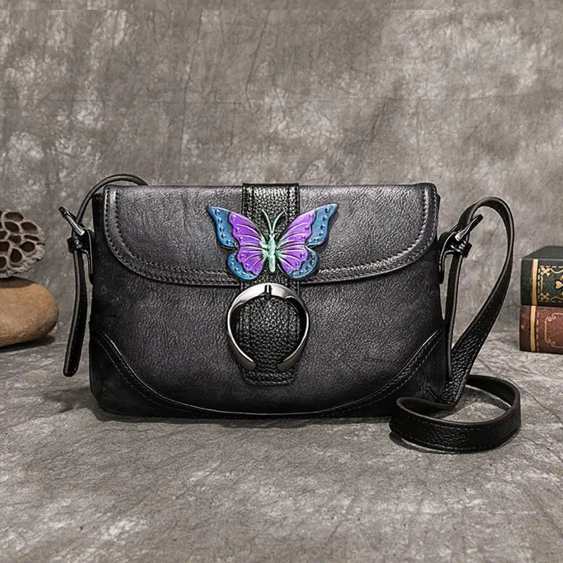 Sac Sofia Vintage Artistique – Fabriqué en cuir véritable de qualité supérieure