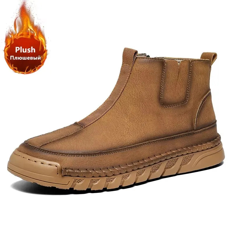 Clothwick – Bota Homem com forro super quente e impermeável