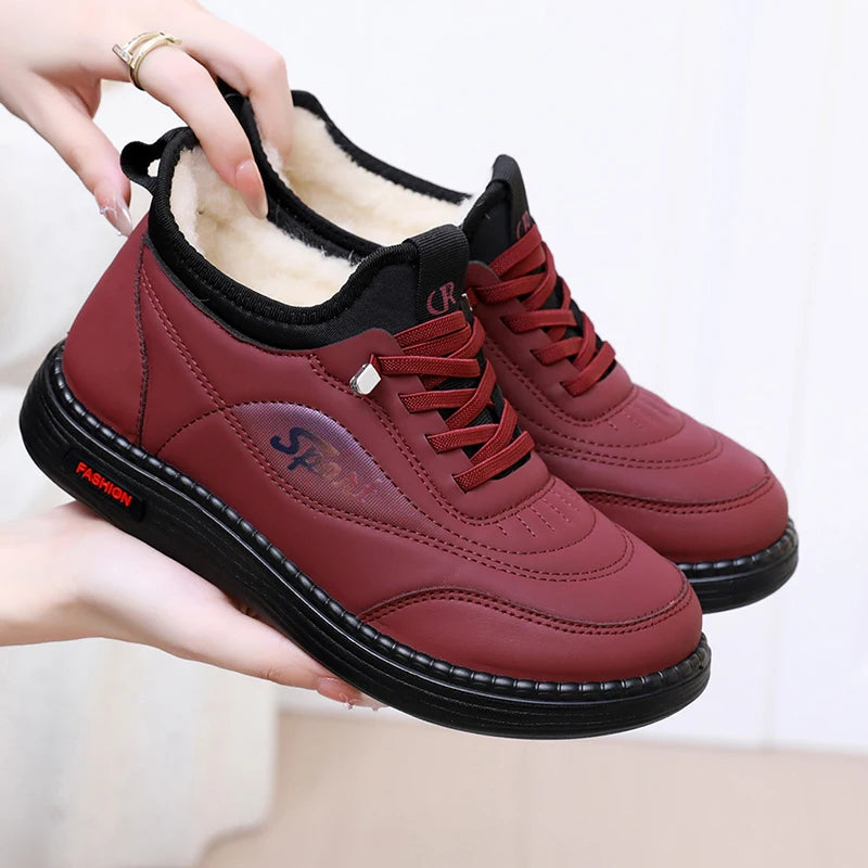 Elara - Chaussures d'hiver pour femmes Porto Winter avec doublure chaude