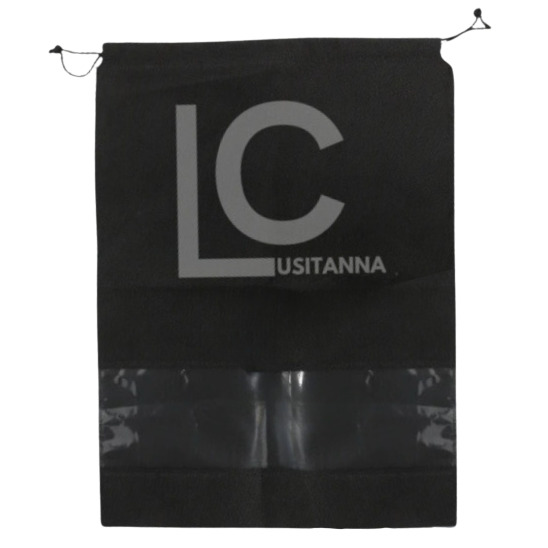 Sac en tissu pour transporter et ranger vos chaussures Lusitanna