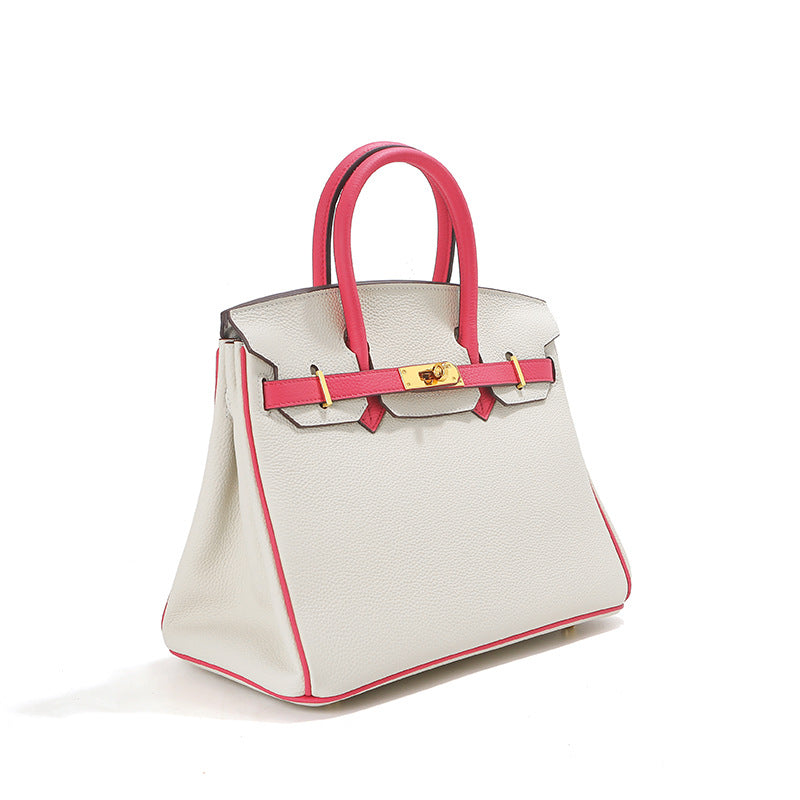 Jane – Bolsa Premium em Couro Genuíno Pebbled