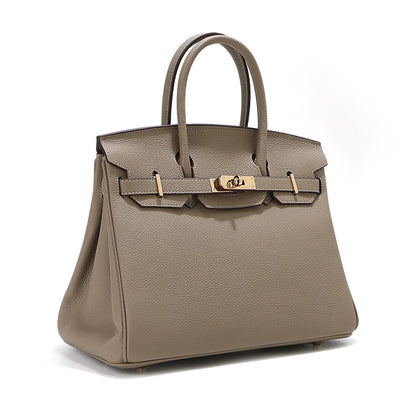 Jane – Bolsa Premium em Couro Genuíno Pebbled