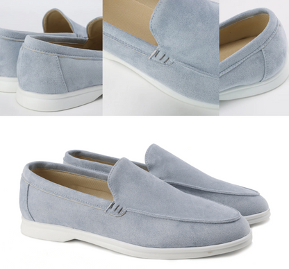 Lusitanna Classic - Mocassin en daim pour homme