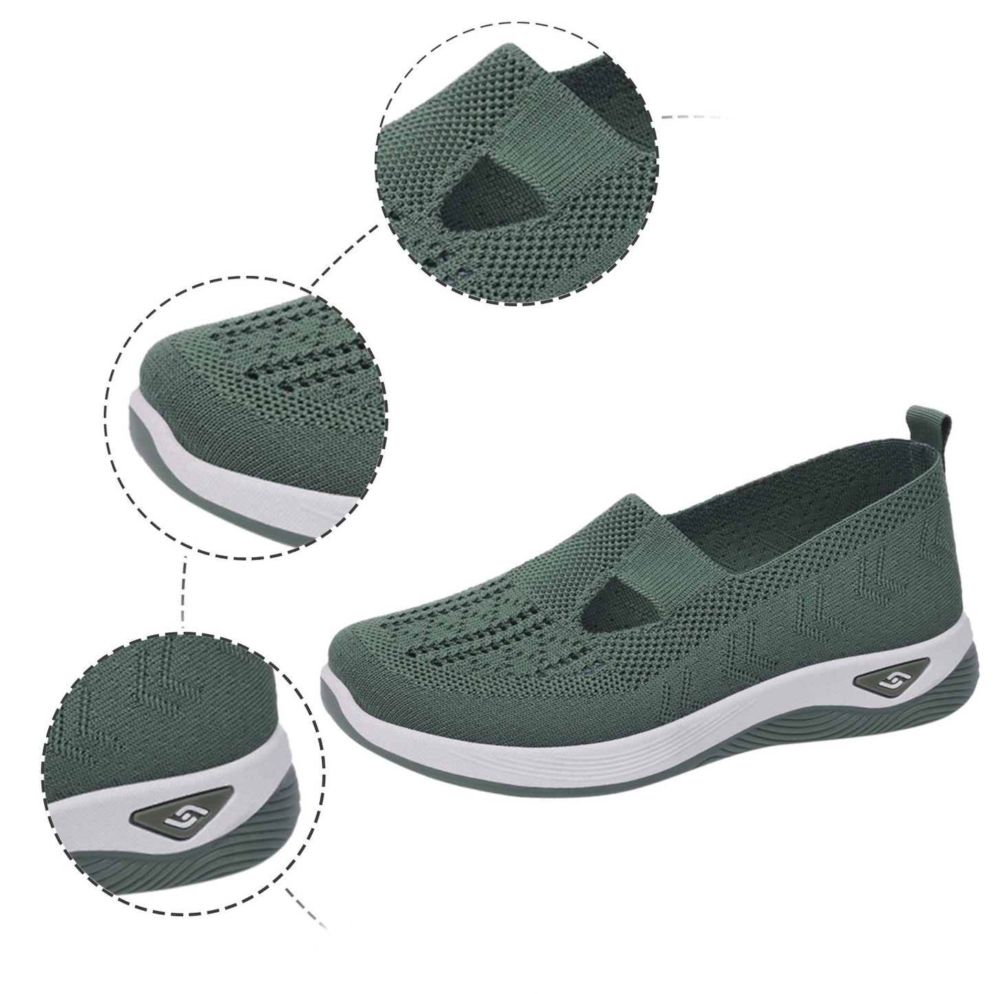 Anna 2.0 Super Confortable - Chaussure semi-orthopédique ultra-légère en maille respirante