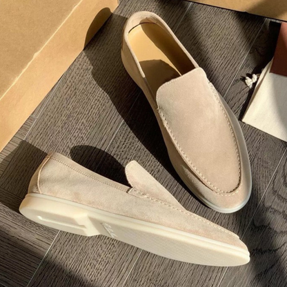Lusitanna Classic - Mocassin en daim pour homme