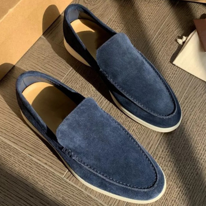 Lusitanna Classic - Mocassin en daim pour homme