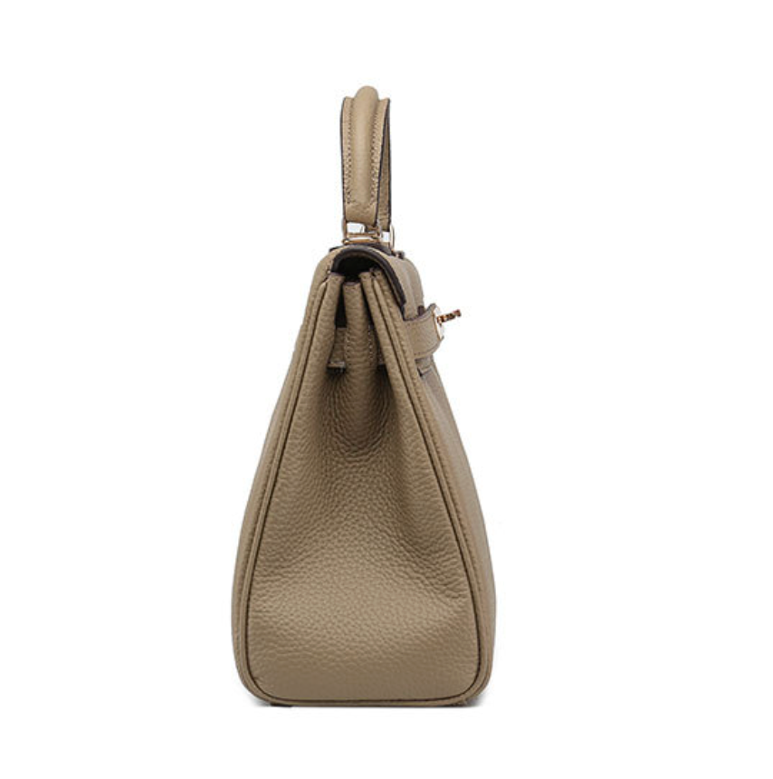 Sac Grace Pebbled en cuir véritable style grainé