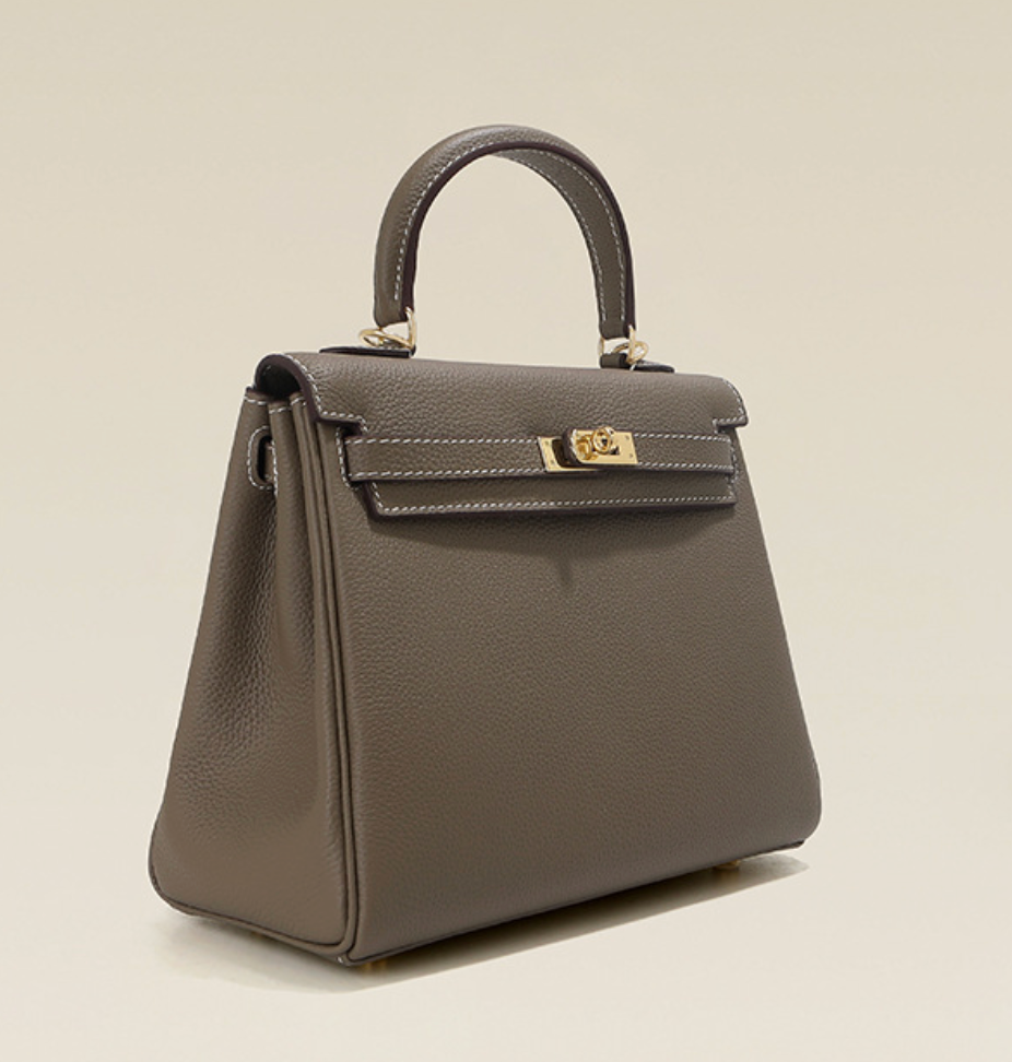 Sac Grace Pebbled en cuir véritable style grainé