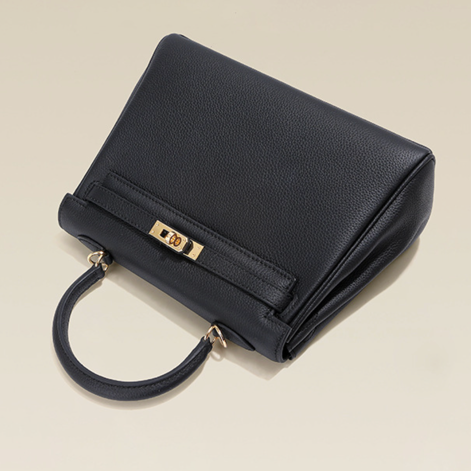 Sac Grace Pebbled en cuir véritable style grainé