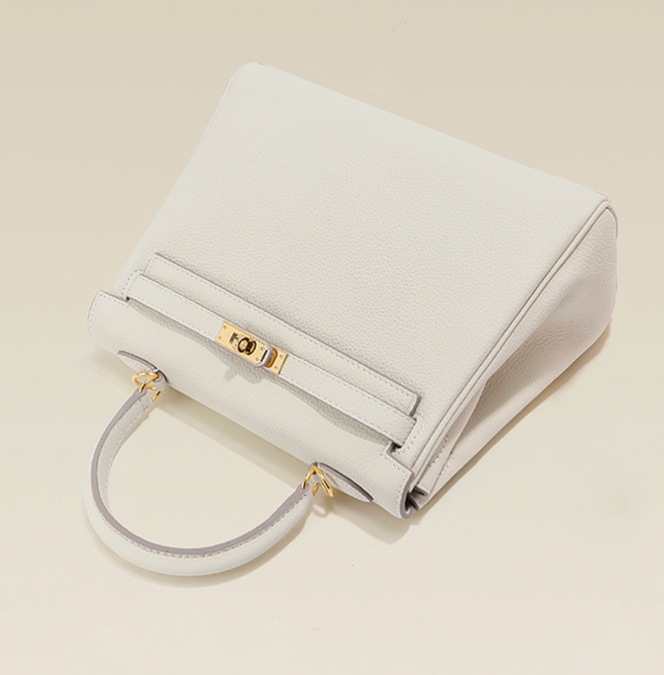 Sac Grace Pebbled en cuir véritable style grainé
