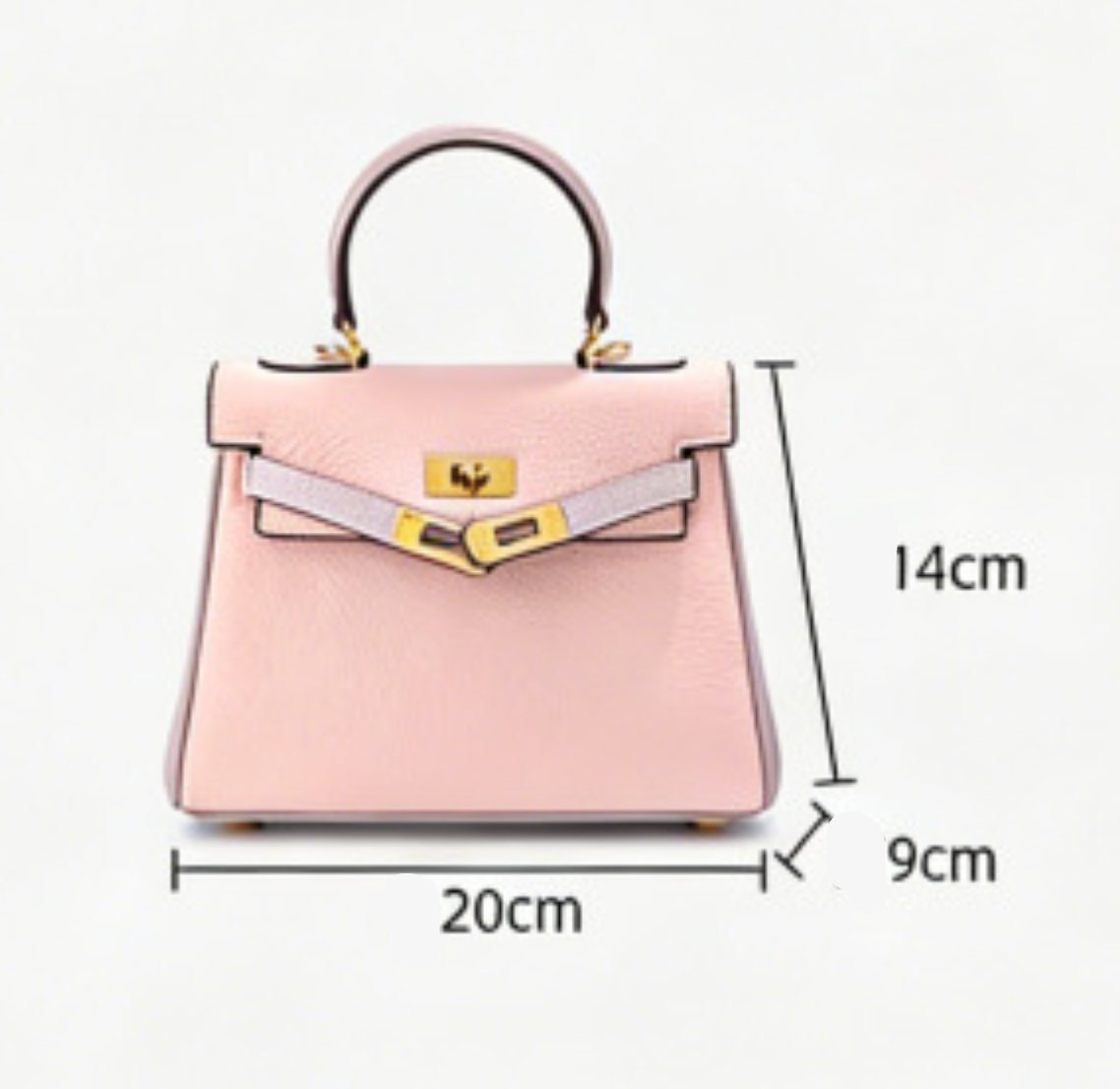 Sac Grace Édition Spéciale – 20 cm en cuir véritable