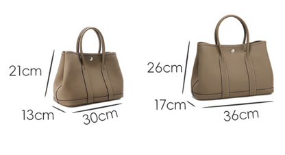 Brigitte – Sac à main élégant en cuir véritable style Togo