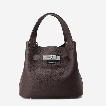 Elara Bucket – Bolsa em Couro Genuíno