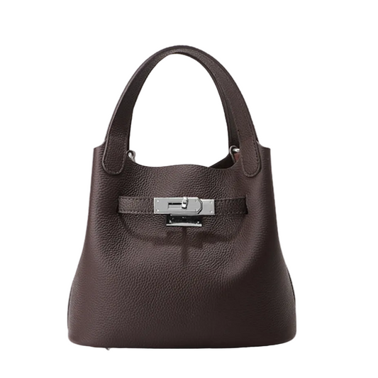 Elara Bucket – Bolsa em Couro Genuíno