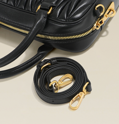 Aria Matelassé Mini – Bolsa em Couro Genuíno