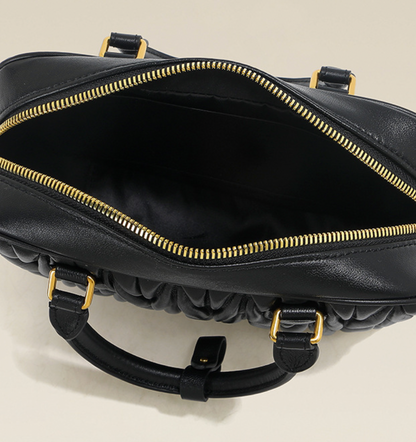 Aria Matelassé Mini – Bolsa em Couro Genuíno