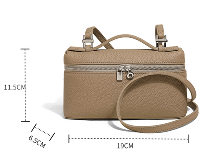 Élise Mini – Sac compact en cuir de vachette pleine fleur