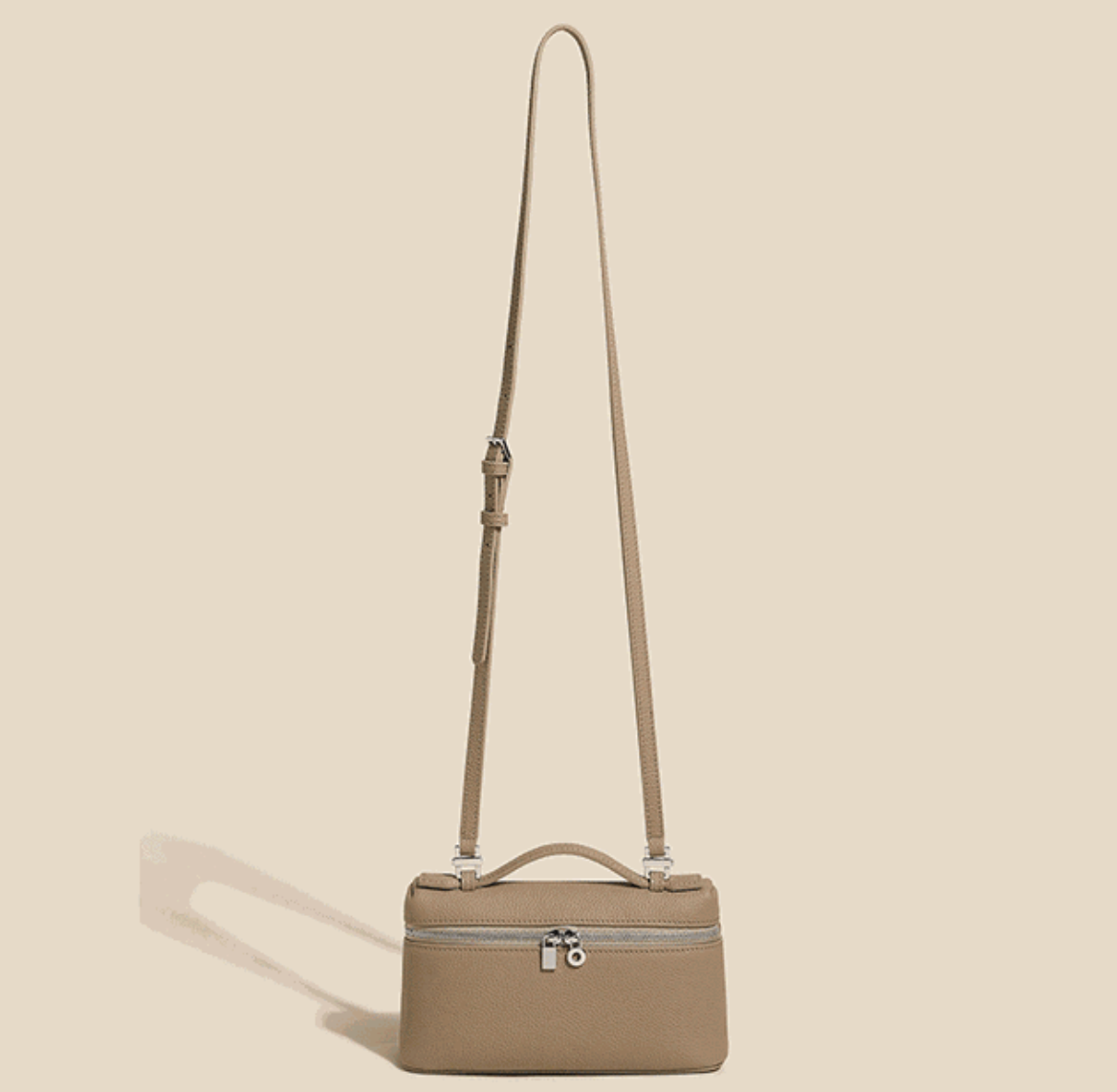 Élise Mini – Sac compact en cuir de vachette pleine fleur