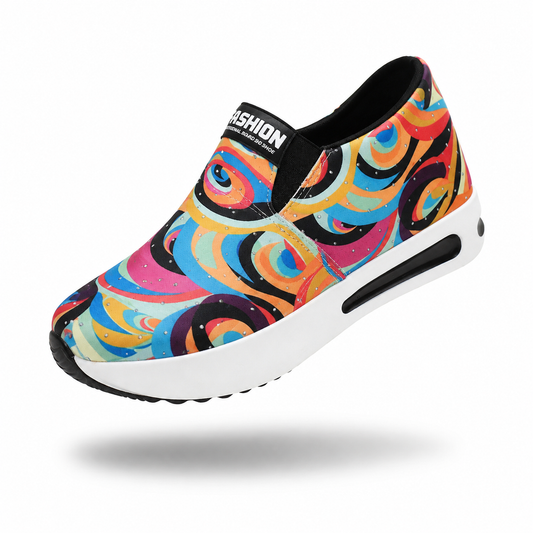 Mirella – Chaussures à enfiler pour femme avec plateforme confortable