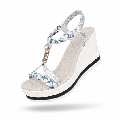 Sandálias Solara Luxe – Altura, Conforto e Elegância Moderna
