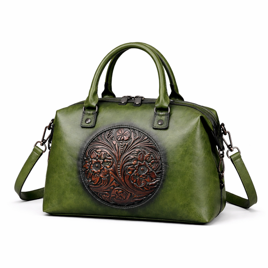 Mala Boston Carolina Vintage – Design Elegante de Alta Qualidade