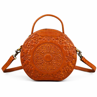 Sac vintage oriental en jade – Fabriqué en cuir véritable de qualité supérieure