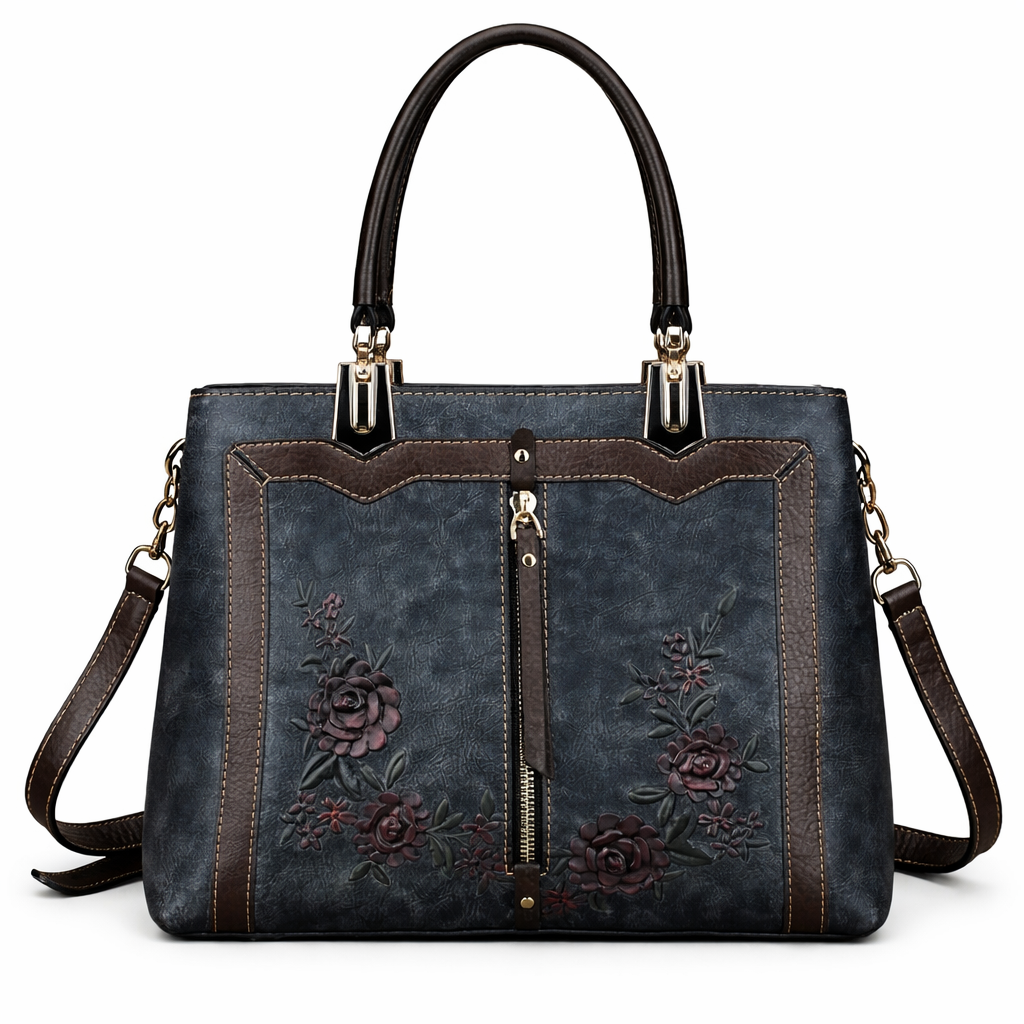 Sac Verona Box Vintage – Fabriqué en cuir véritable de première qualité 