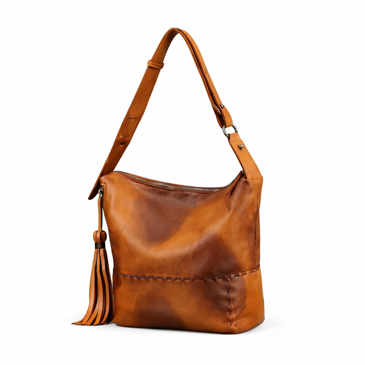 Bolsa Florença Vintage – Couro Genuíno Premium