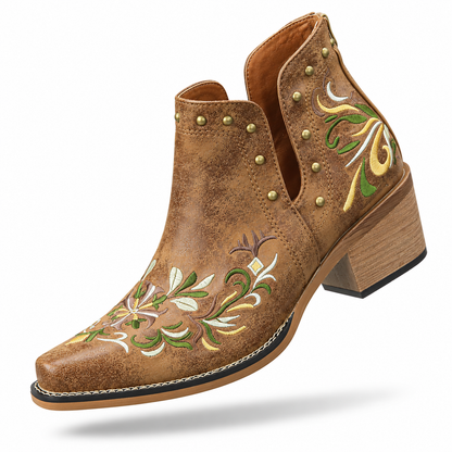 Bottes courtes brodées grande taille ebay automne nouvelles Amazon