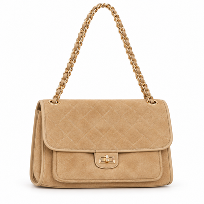 Fiamma – Bolsa de axila em camurça genuína