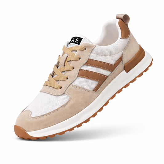 Lusitanna Ténis Casual Urban Austin ( Couro Acamurçado Vegan )
