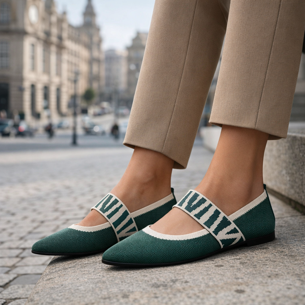 Isadora - Chaussure de style ballerine très élégante et confortable.