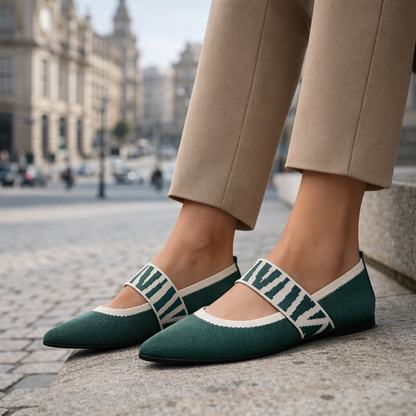 Isadora - Chaussure de style ballerine très élégante et confortable.