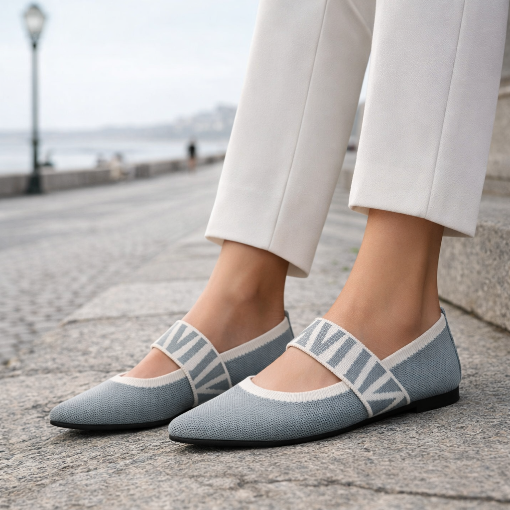 Isadora - Chaussure de style ballerine très élégante et confortable.