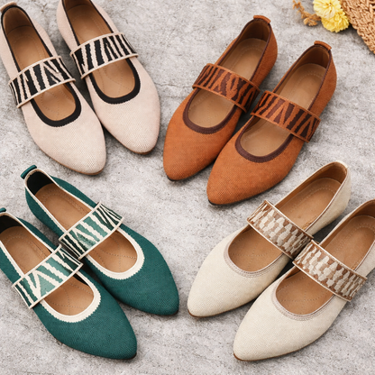 Isadora - Chaussure de style ballerine très élégante et confortable.
