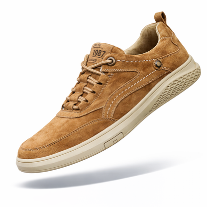 Ténis Casual Urban Michigan ( Couro Acamurçado Vegan )
