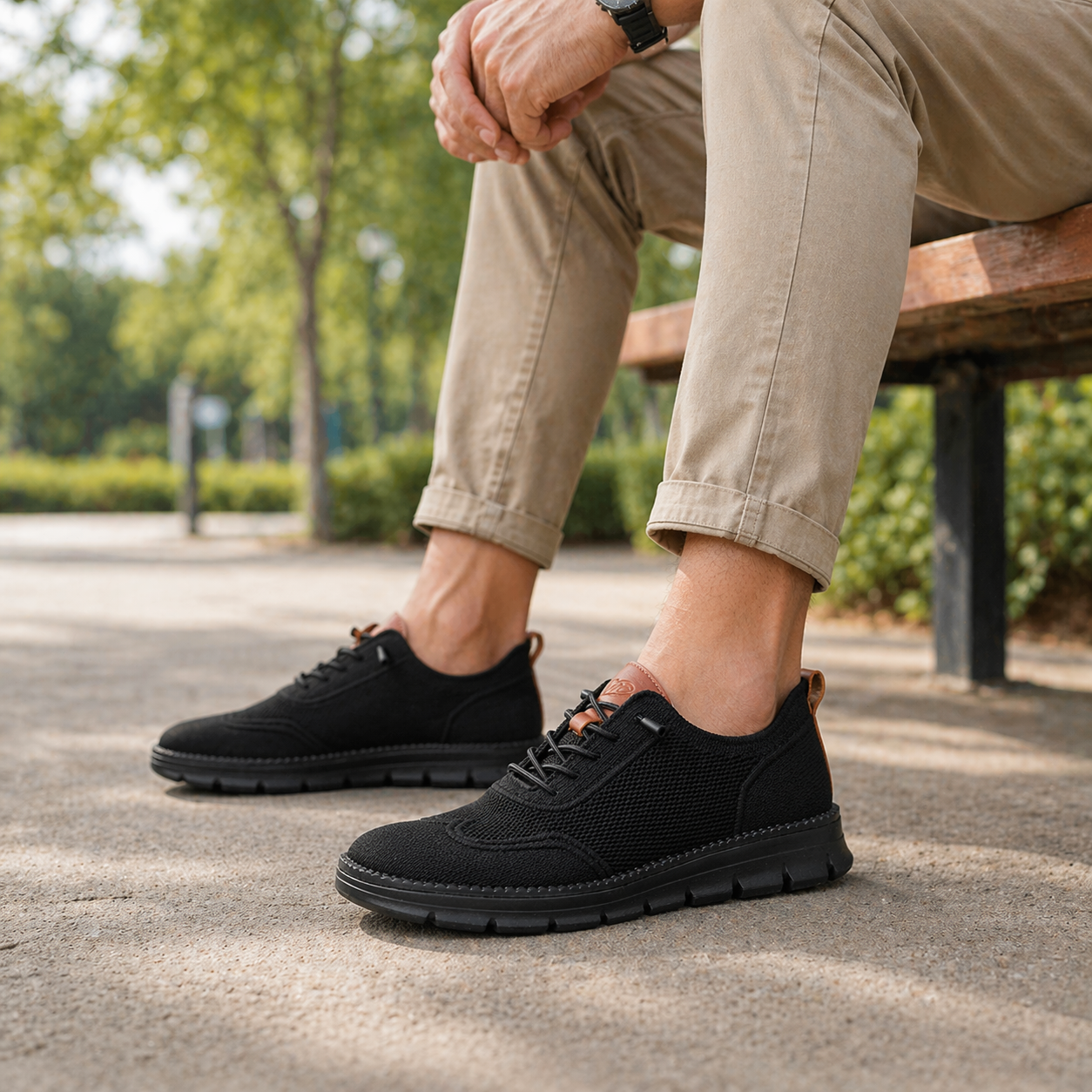 Carlos HandsFree – Sapatos Barefoot Masculinos Ultra Confortáveis