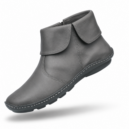 Bottes pour femmes de grande taille en cuir, décontractées, style occidental, Wish Amazon, bottines Martin, transfrontalières
