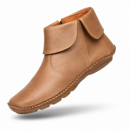 Bottes pour femmes de grande taille en cuir, décontractées, style occidental, Wish Amazon, bottines Martin, transfrontalières