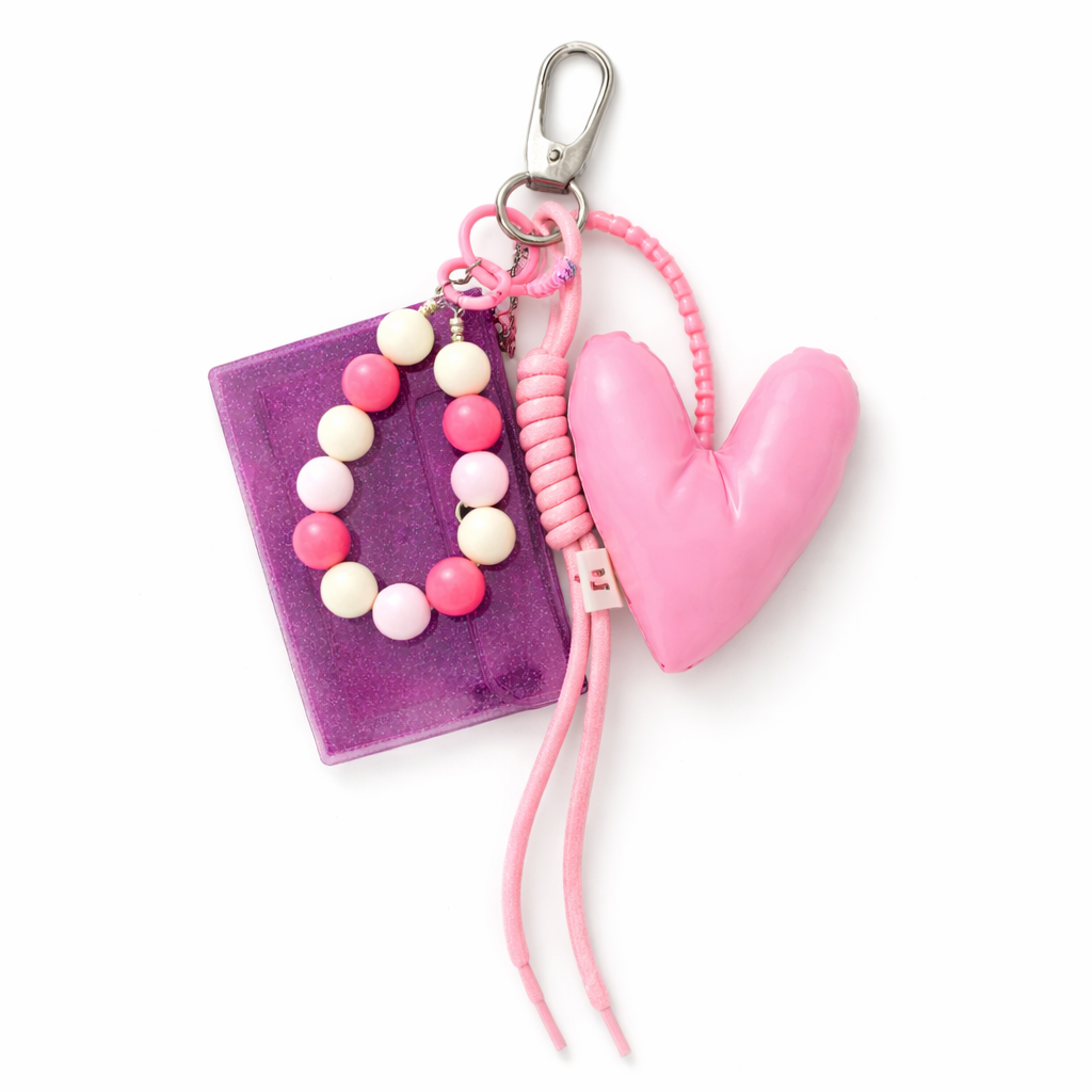 Nouveau produit : pendentif croissant en forme de caneton rôti d'été, accessoire pour sac à dos en forme de cœur, porte-clés