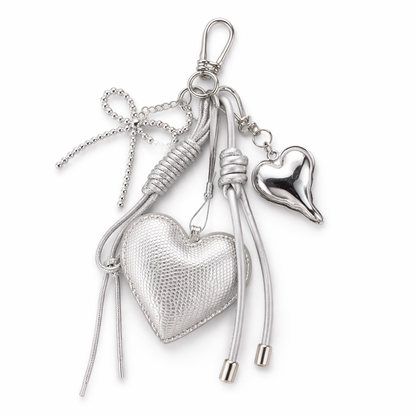 Nouveau produit : pendentif croissant en forme de caneton rôti d'été, accessoire pour sac à dos en forme de cœur, porte-clés