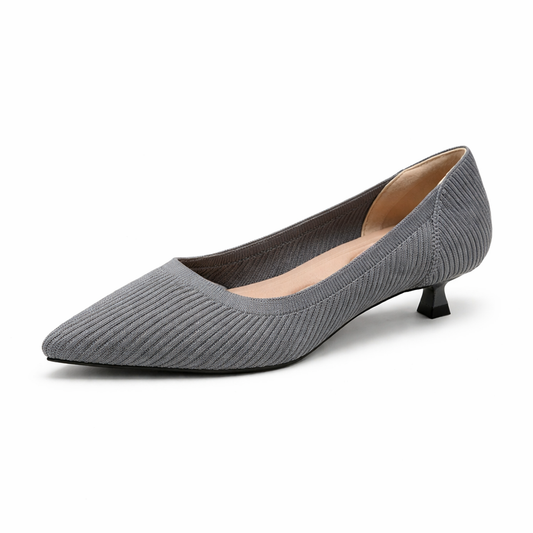 Valentina Stilleto - Sapato de Salto Baixo muito Elegante e Confortável