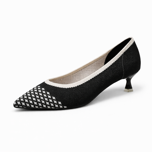 Julia Stilleto - Sapato de Salto Baixo muito Elegante e Confortável
