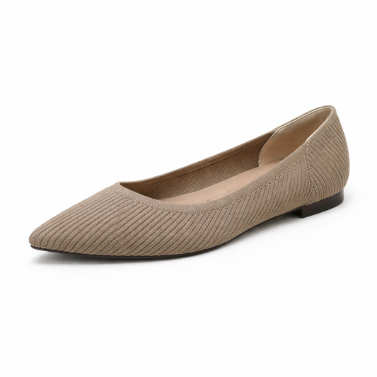 Isadora Luxor Flat - Sapato estilo bailarina muito elegante e confortável