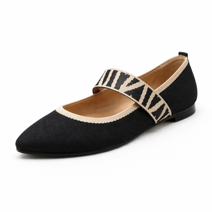 Isadora - Chaussure de style ballerine très élégante et confortable.