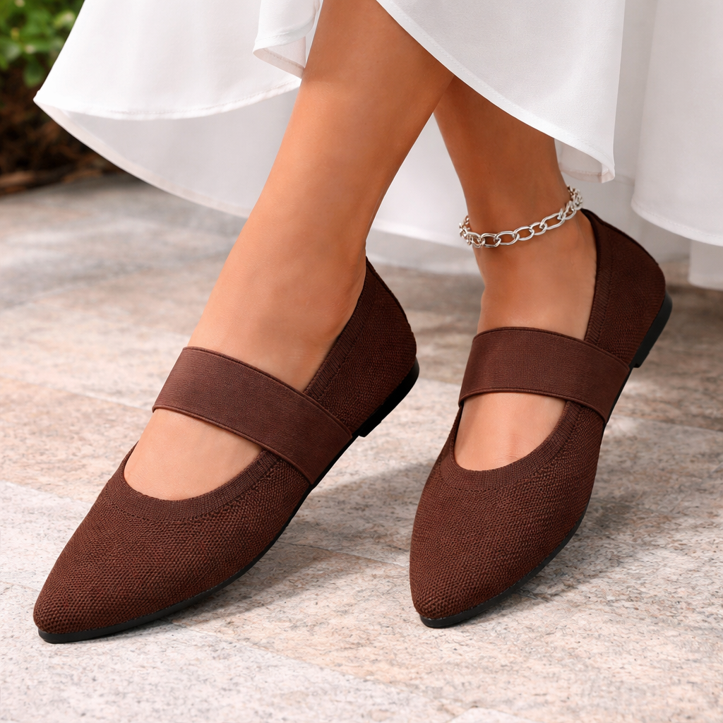 Isadora Roberta - Sapato estilo bailarina muito elegante e confortável