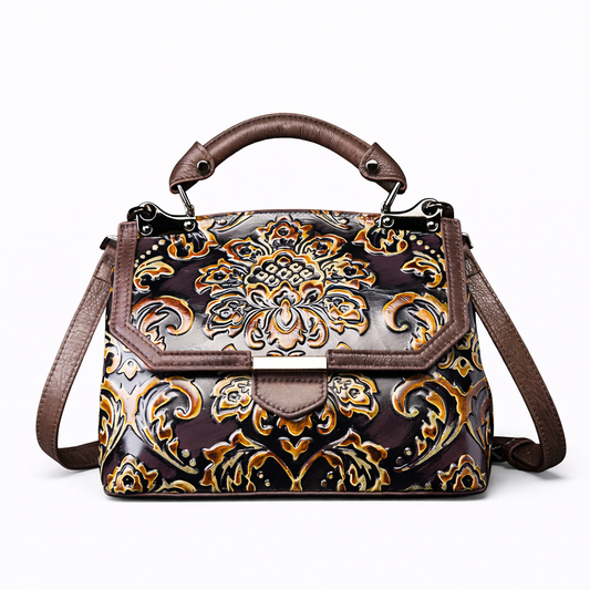 Sac à rabat Aurora Vintage – Fabriqué en cuir véritable de première qualité 